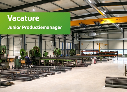 Vacature Junior productiemanager